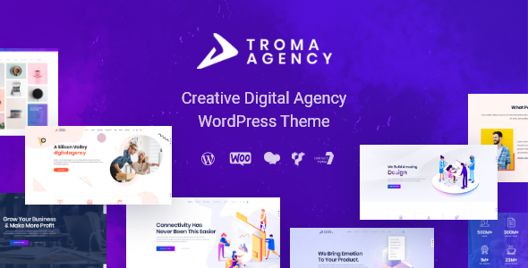 Troma - Digital Agency WordPress Logo